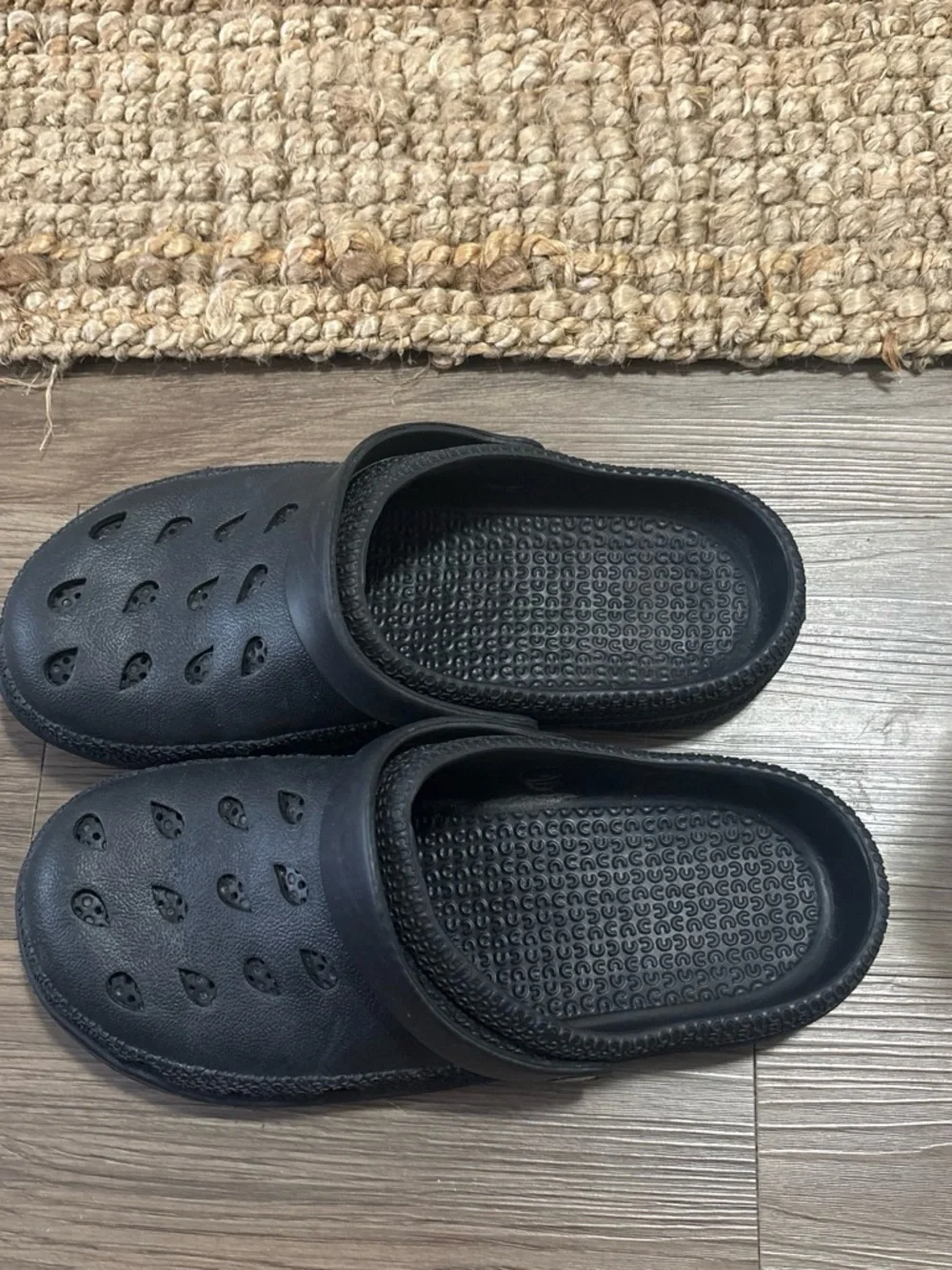 Unlisted Black Men's Slip-On Clogs Sandals